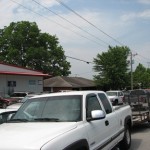 Parking lot is full