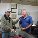 Bob Connells talks with Tom at Walkers Mountain View Jewelry Bob Connells talks with Tom at Walkers Mountain View Jewelry