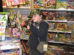 Camo is a favorite dress up