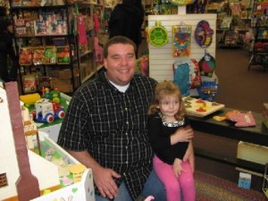 Even Dads love the play area