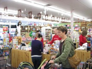 Folks enjoy shopping at Laura's