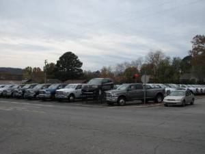 Great selection of trucks