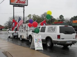 KFFB 106.1 on Location at Laura's Family Goods