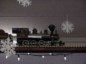The train at Laura's is a favorite for all