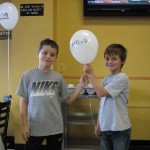 They love the KFFB ballons They love the KFFB ballons