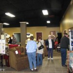 Lots of folks check out the new show room Lots of folks check out the new show room