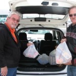 The start of a food drive for Christmas Brings Hope The start of a food drive for Christmas Brings Hope