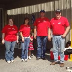 (L-R) Jennifer, Karen, Rick, and RD with Automotive Collision Specialists (Handheld) (L-R) Jennifer, Karen, Rick, and RD with Automotive Collision Specialists