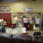 More folks turn out to shop and sign up for some great prizes (Handheld) More folks turn out to shop and sign up for some great prizes
