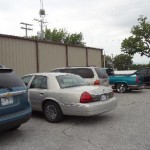 Parking lot is full (Handheld) Parking lot is full