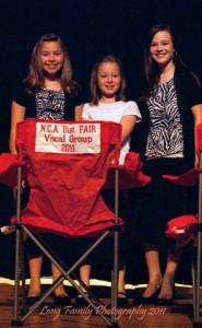 2011 The North Central Arkansas District Fair Vocal Group - Bailey McBryde & Molly McBryde