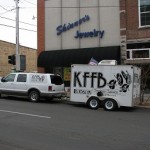 KFFB 106.1 on Location at the Last Remote at Skinners in Downtown Batesville