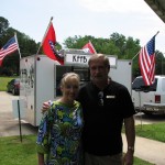 Melisa with the Heber Chamber and Joel take time out for a picture