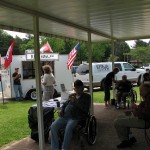 Move folks come out for the patio party