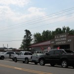 KFFB on Locationa at F.L. Davis Building Center in Greers Ferry June 11