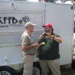 Bob Connell with KFFB 106.1 and Ben Johnson with KVMN talks Watermelon Fest