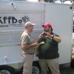 Bob Connell with KFFB 106.1 and Ben Johnson with KVMN talks Watermelon Fest
