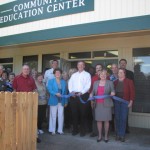 The offiical Ribbon Cutting of the Community Education Center in Fairfield Bay