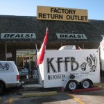 KFFB 106.1 on Location at Factory Return Outlet