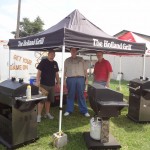 Holland Grill Days (left to right Holland Rep, David Churchman and Wayne with Ace Hardware)
