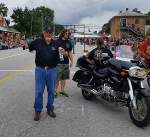 Jimmy Edwards is the annual MC for the Biker Games