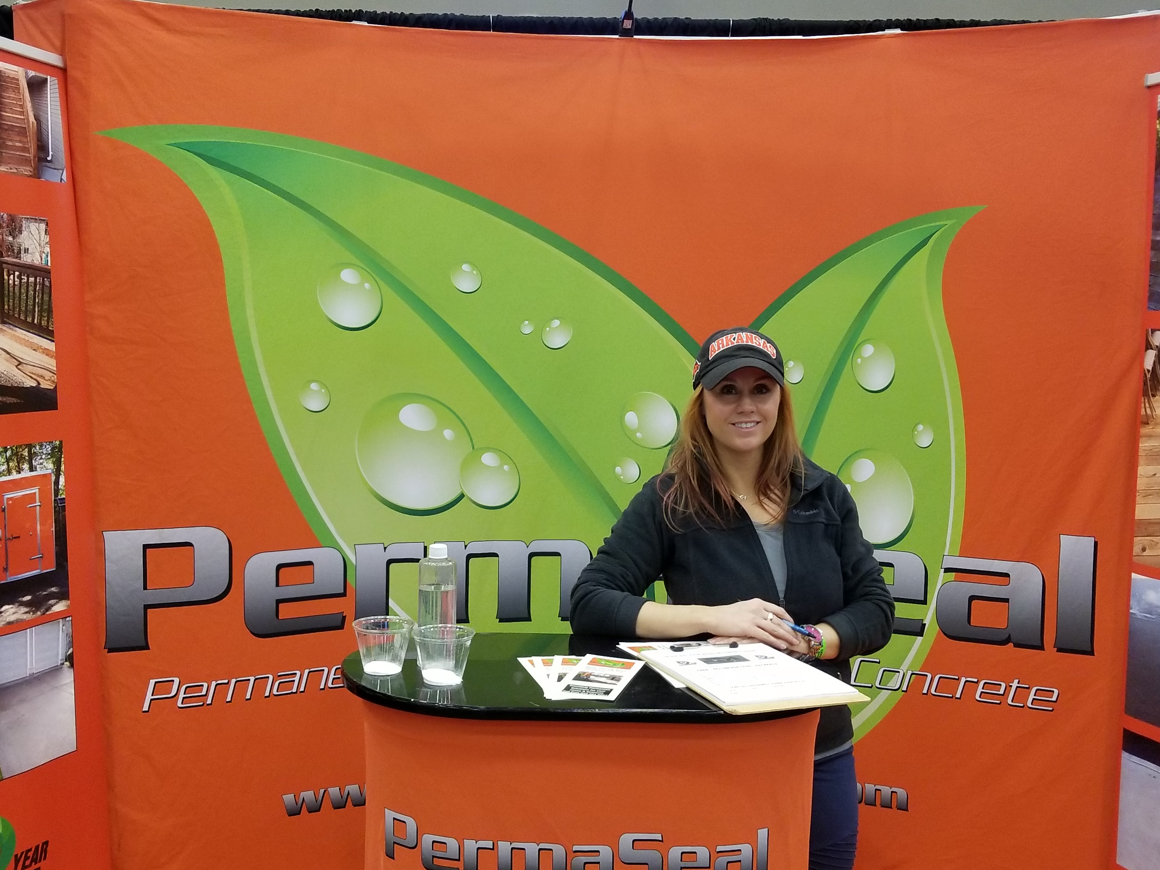 PermaSeal on hand with lots of information