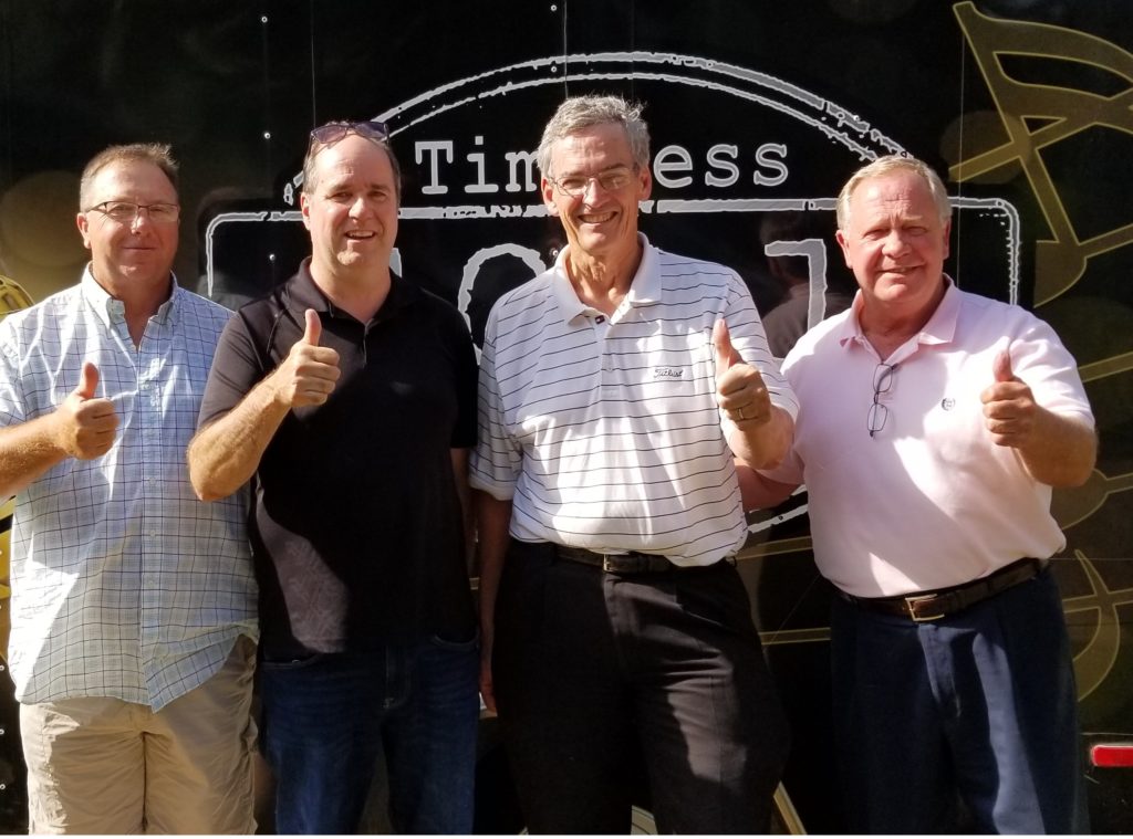 It's all thumbs up for John Carlton Mayor of Greers Ferry, Bob Connell owner of Timeless 106.1 KFFB, Paul Wellenberger Mayor of Fairfield Bay, and Jimmie Clark Mayor of Heber Springs! Don't Miss it.